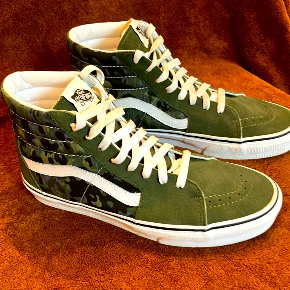Vans Camo Hi-Tops